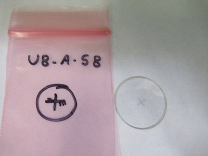 Optical Glass Reticle Micrometer Crosshair Microscope Part