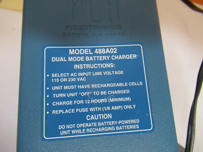 PCB PIEZOTRONICS 488A02 ICP CHARGER SUPPLY for ACCELEROMETER AS PICTURED 8C-A-67