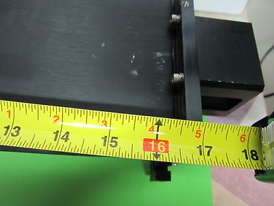 OPTICAL LASER  LINEAR STAGE POSITIONING WITHOUT MOTOR OPTICS AS IS BIN#A1