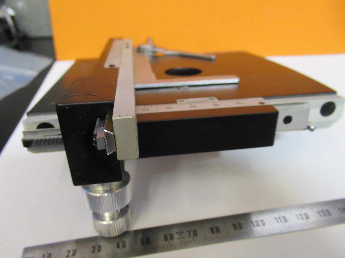 Kyowa Tokyo Japan Xy Stage Clip Microscope Part