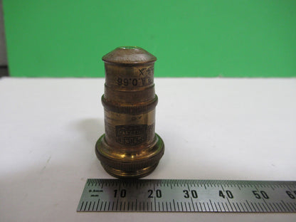 ANTIQUE BRASS SPENCER AO OBJECTIVE MICROSCOPE PART AS PICTURED T6-A-45