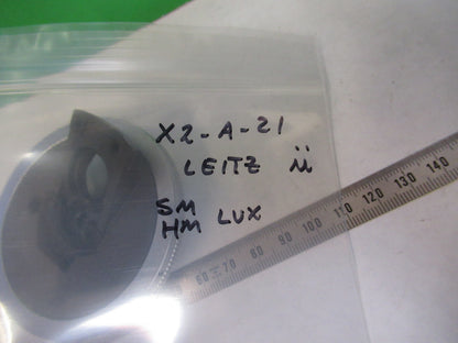 LEITZ WETZLAR GERMANY QUINTUPLE NOSEPIECE MICROSCOPE PART AS PICTURED X2-A-21