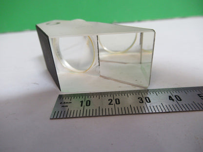 BAUSCH LOMB GLASS PRISM HEAD OPTICS MICROSCOPE PART T8-B-39