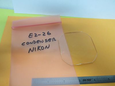 OPTICAL MICROSCOPE NIKON CONDENSER LENS JAPAN OPTICS BIN#E2-26