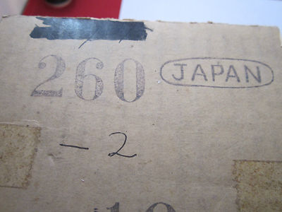 OPTISCHE KONVEXLINSE DOUBLET JAPAN 260 LASEROPTIK MIT GROSSEM FOKUS BIN-3B