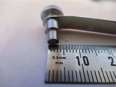 PAIR of CLIPS STAGE MICROSCOPE PART AS PICTURED &H1-B-33