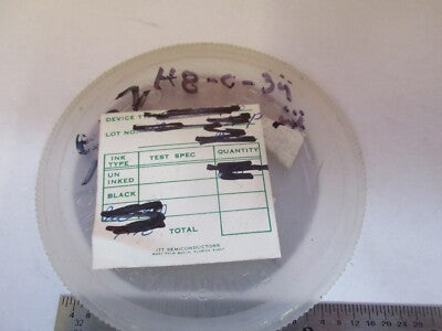 COLLECTABLE GOLD PLATED SILICON WAFER WITH ELECTRONIC COMPONENTS AS PIC &H8-C-34