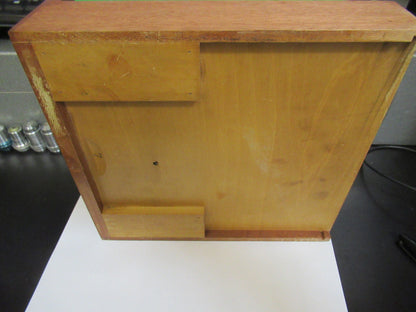 ANTIQUE MICROSCOPE PART SPENCER POLARIZATION WOOD DRAWER  AS PICTURED Z9-A-202
