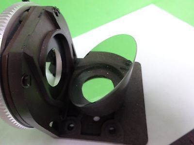 MICROSCOPE LEITZ GERMANY ILLUMINATOR MIRROR + LENS OPTICS AS IS BIN#2B-E-04