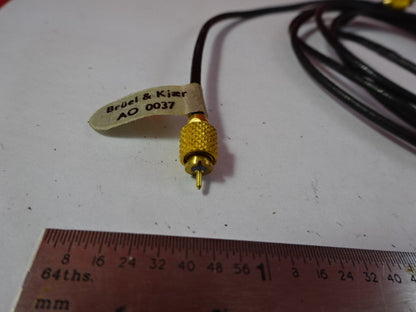 Low Noise Cable American Optical Co. 0037 for Brüel & Kjær Denmark Accelerometer