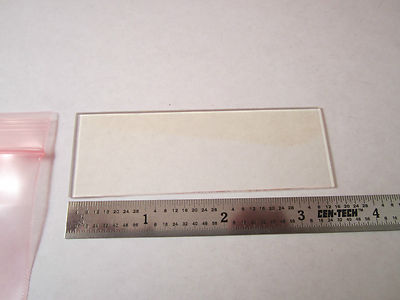OPTICAL COATED GLASS SUBSTRATE LASER OPTICS BIN#17-17