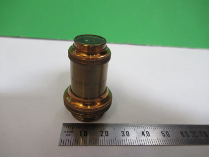 Antique Brass Bausch & Lomb 1 in Objective Microscope Part