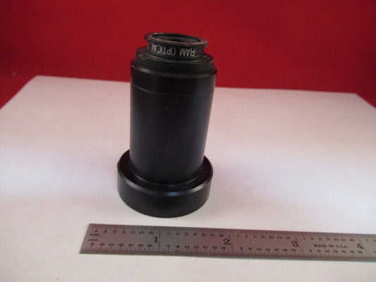 Ram Optical Objective 2.0X Microscope Part Optics AS IS