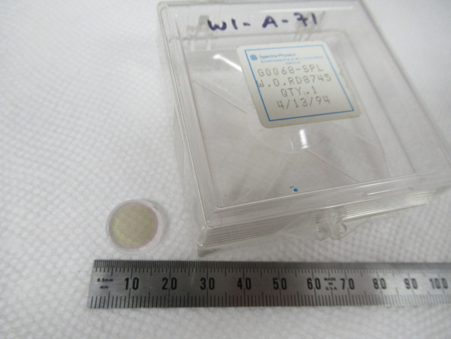 Spectra-Physics G0068-SPL Coated Lens Output Laser Optics