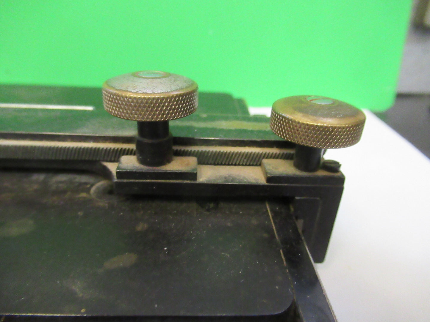 Spencer Lens Co. Vintage Stage Table Xy Antique Microscope Part