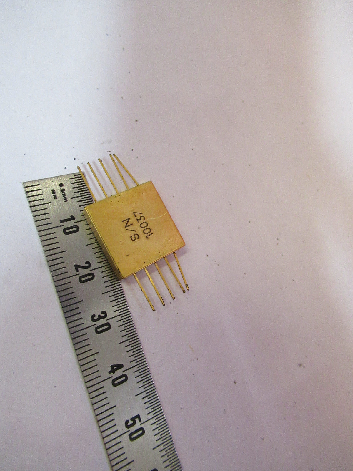 PCB PIEZOTRONICS ENDEVCO 7591-10 DC ACCELEROMETER AS PICTURED X8-B-17