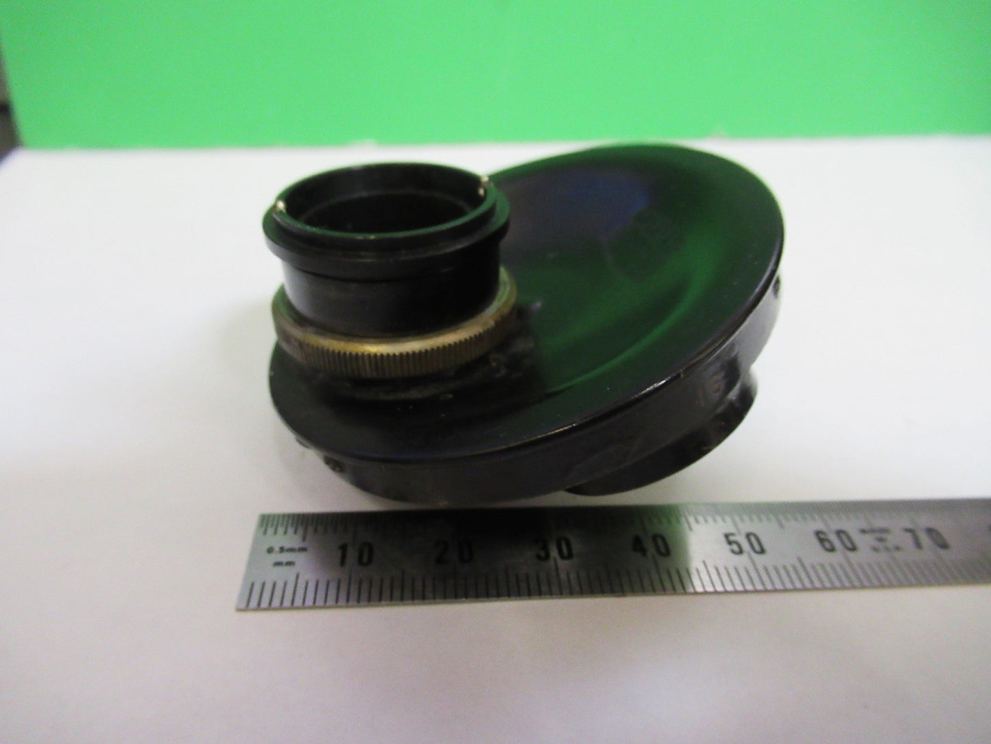 ANTIQUE AO SPENCER NOSEPIECE BRASS  MICROSCOPE PART AS PICTURED T6-A-43