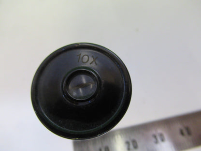 PRECISION JAPAN 10X OCULAR 18mm dia EYEPIECE MICROSCOPE PART AS PICTURED U9-A-22