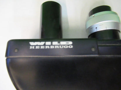 WILD HEERBRUGG SWISS binocular head MICROSCOPE PART AS PICTURED w4-b-09