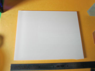 Optical Opal Glass Edmund Science 4"x5" Super White Diffuser Laser Optics