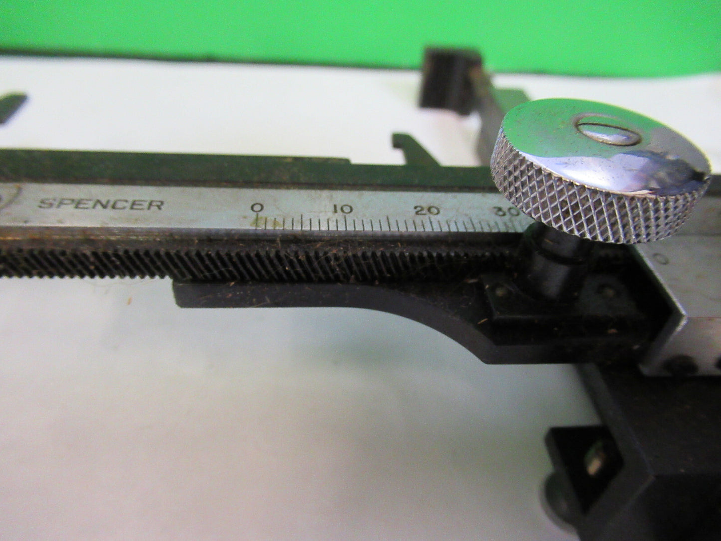 Antique American Optical Co. Spencer Lens Co. Xy Clips Assembly Stage Microscope Part