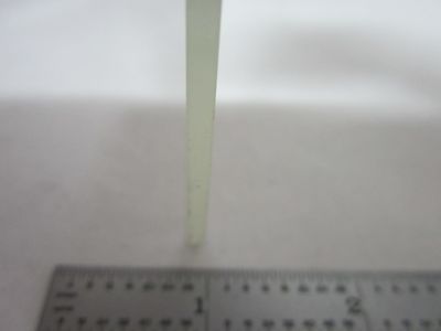 MICROSCOPE PART GLASS STAGE SPECIMEN LEITZ GERMANY TABLE OPTICS BIN#S2-20