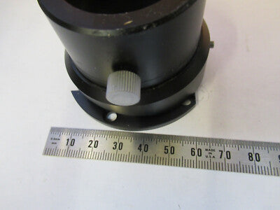 LEICA GERMANY DMR TRINOCULAR FIXTURE HEAD MICROSCOPE PART AS PICTURED P6-A-106
