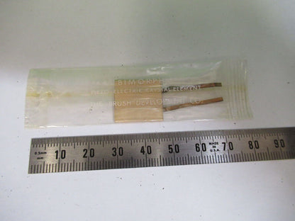 BRUSH BIMORPH PIEZO PIEZOELECTRIC PZT CERAMIC AS PICTURED &72-c-11