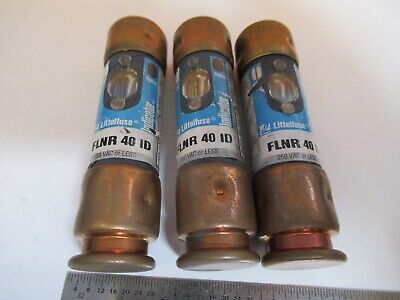 LOT INDUSTRIAL FUSES FUSE FLNR 40 AS PICTURED &3K-A-89