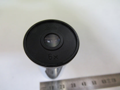MICROSCOPE PART EYEPIECE WILD HEERBRUGG SWISS 6X AS PICTURED S8-A-37