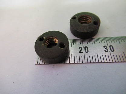ANTIQUE RARE BAUSCH LOMB BRASS SPANNER NUTS MICROSCOPE AS PICTURED X6-A-71