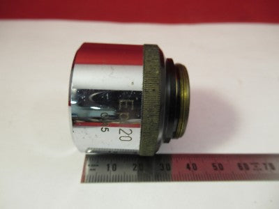 WILD SWISS OBJECTIVE EPI 20X MICROSCOPE PART OPTICS AS PICTURED &FT-4-31