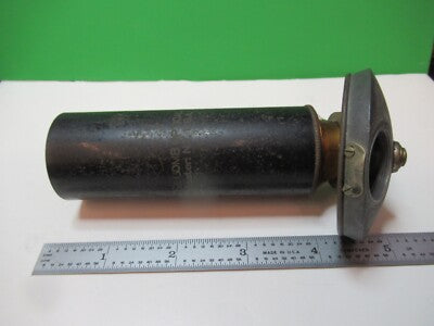Antique Brass Bausch & Lomb Tubus + Nosepiece Microscope Part