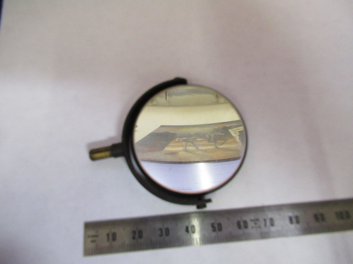 ANTIQUE BAUSCH LOMB MIRROR ASSEMBLY OPTICS MICROSCOPE PART AS PICTURED Y1-A-48