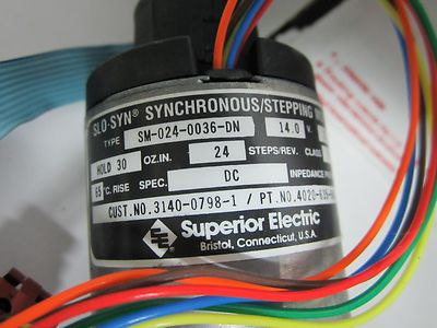 SCHRITTMOTOR SUPERIOR SYNCHRONER SCHRITTMOTOR POSITIONIERER OPTIK BIN#55-01