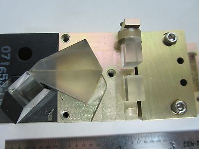 RARE OPTICAL PRISM ASSEMBLY LASER OPTICS AS IS BIN#3C-2-F