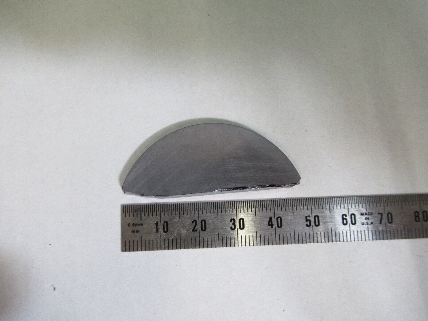 SLAB SILICON ELEMENT SINGLE CRYSTAL THICK WAFER RARE AS PICTURED G3-FT-88