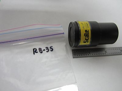 MICROSCOPE PART EYEPIECE NIKON JAPAN 10X/21  OPTICS AS IS BIN#R8-35