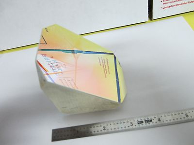 Optical Huge Prism Coated [chips on corners] Laser Optics