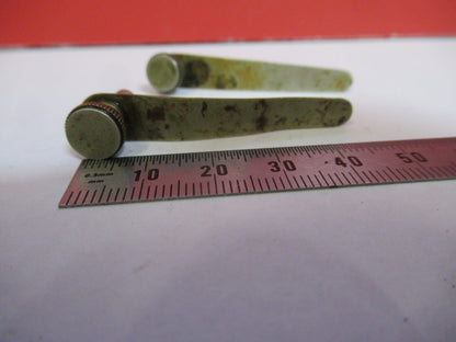 Pair Koristka Milan Italy Clips Microscope Part
