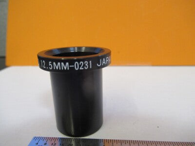 MIDD JAPAN 12.5MM-0231 LENS OPTICS MICROSCOPE PART AS PICTURED &15-FT-X37