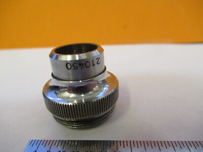 MEOPTA POLAND 3X LENS OBJECTIVE MICROSCOPE PART OPTICS AS PICTURED &85-B-117