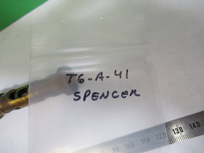 ANTIQUE AO SPENCER  SET FINE ADJUST KNOBS MICROSCOPE PART AS PICTURED T6-A-41