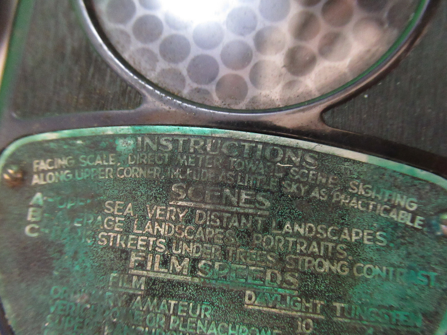 Photography Light Meter Weston Antique Optics