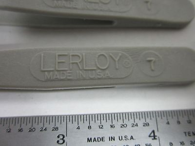 Lot 2 Ea Lerloy Plastic Fine Tweezers for Lab or Optics