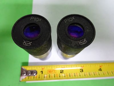 Microscope Part Lot Eyepiece Ocular Tiyoda P10X