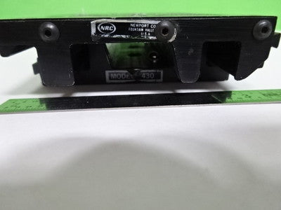 Newport 430 Positioning Laser Optics Linear Slide