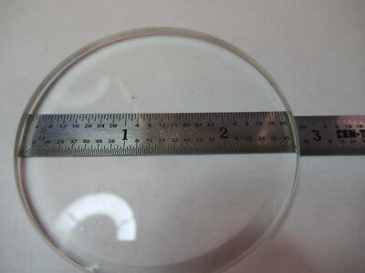 ZEISS GERMANY GLASS STAGE PLATE MICROSCOPE PART OPTICS AS PICTURED &3K-A-68