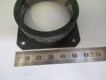 OPTICAL MIL SPEC MOUNTED GLASS LENS LASER OPTICS AS PICTURED Q9-FT-87