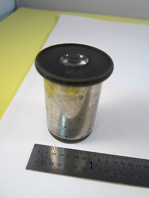 Microscope Part Vintage 10X Eyepiece Optics